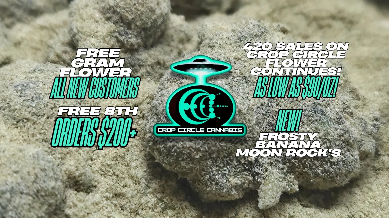 Crop Circle Cannabis listing banner