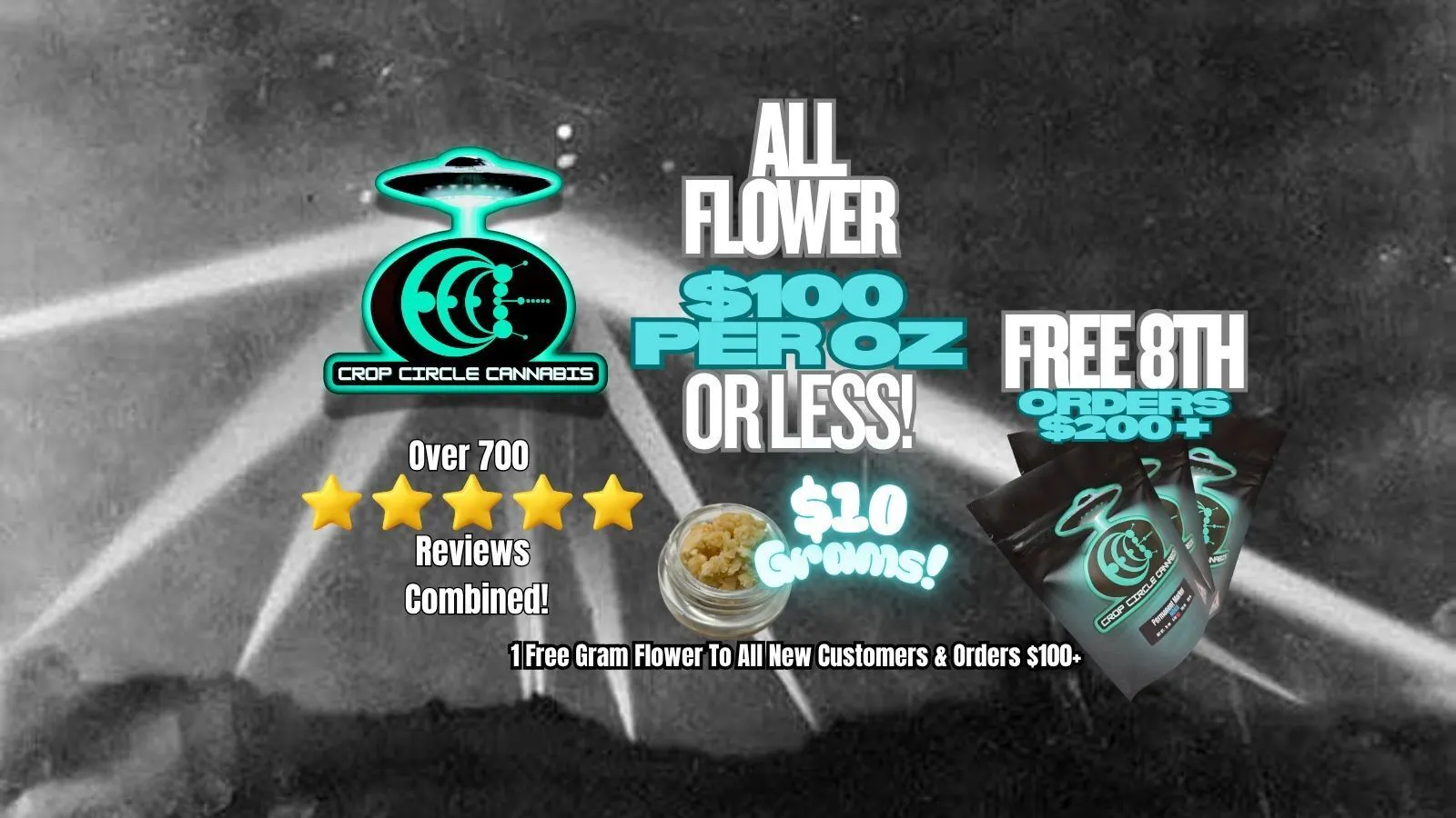 Crop Circle Cannabis listing banner