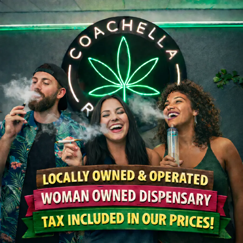 The Coachella Releaf Delivery listing banner