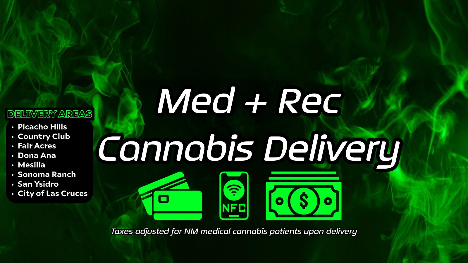 Deliver Me THC listing banner