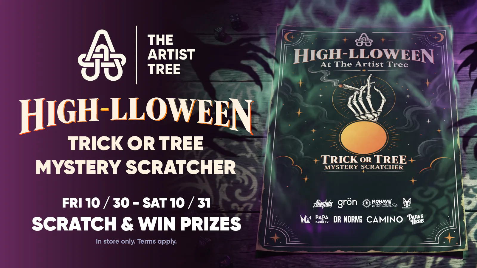 The Artist Tree Cannabis Dispensary and Weed Delivery Lake Forest listing banner