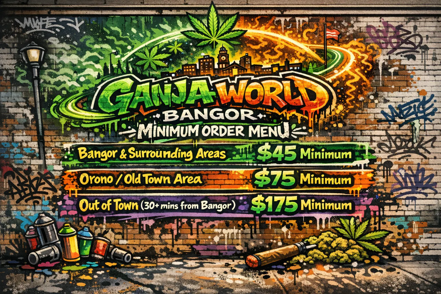 Ganja World - Bangor listing banner