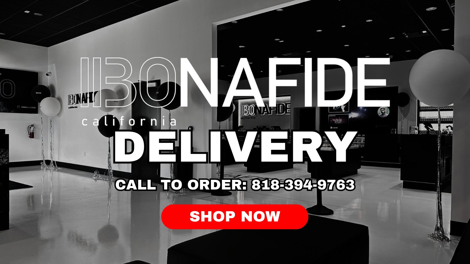 Bonafide Delivery - Open Now! listing banner