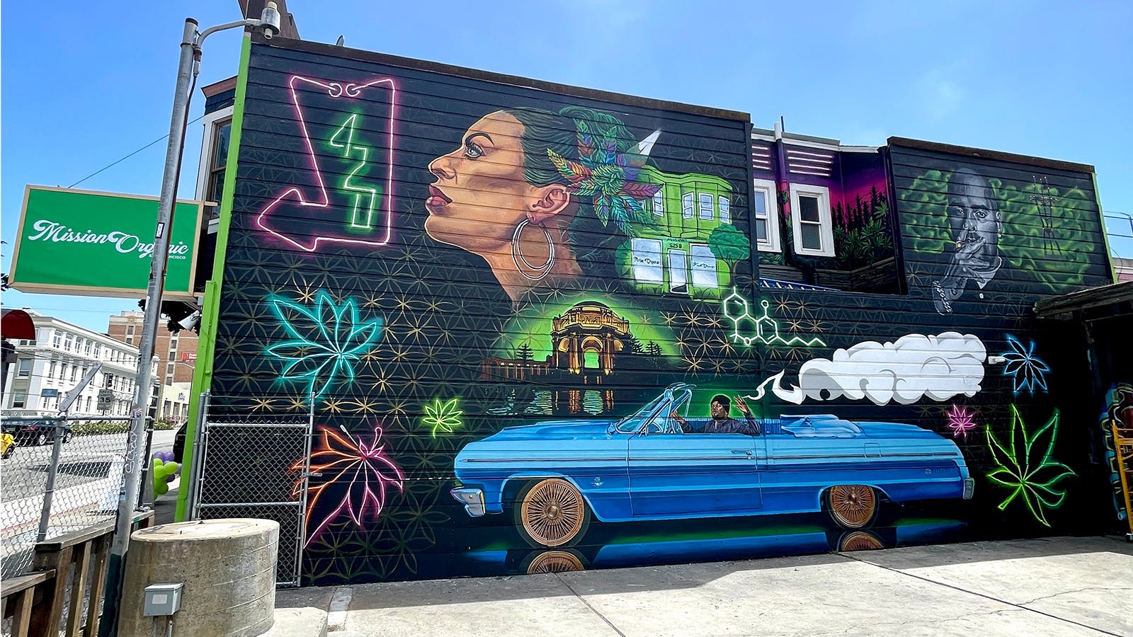 Mission Organic Dispensary on Geary listing banner