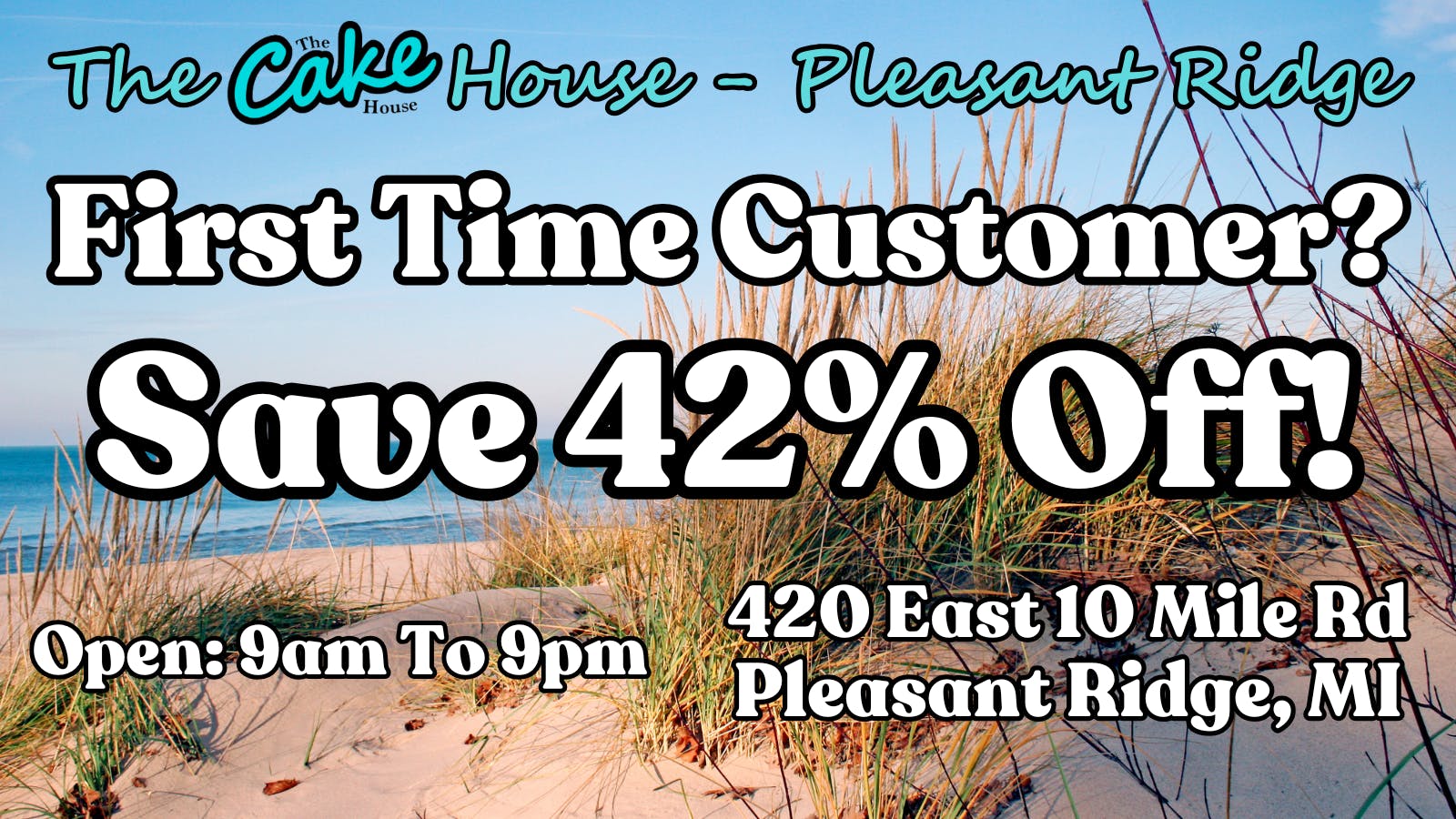 The Cake House - Pleasant Ridge listing banner