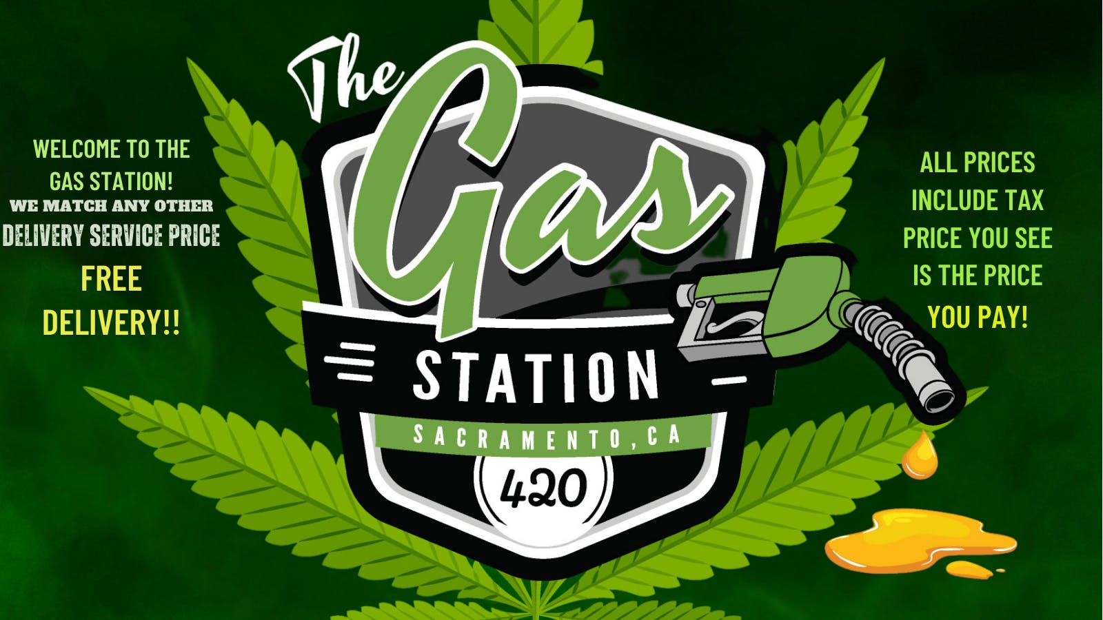 The Gas Station listing banner