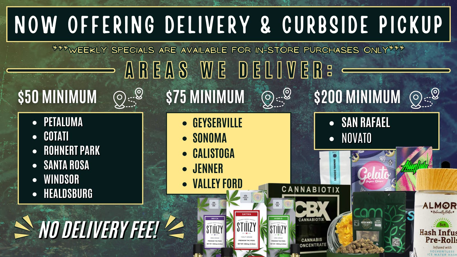 Flame Delivery listing banner