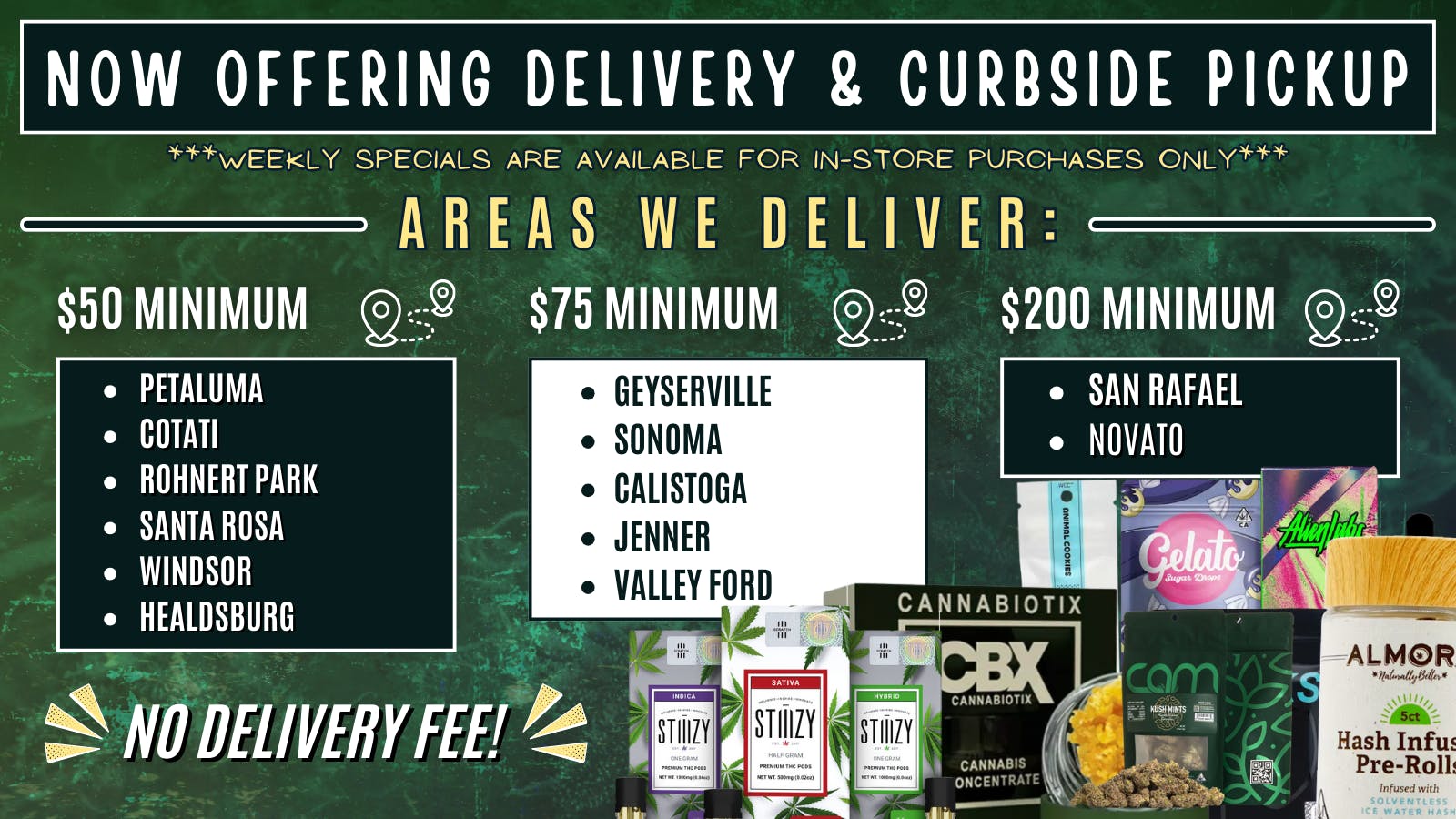 Flame Delivery listing banner