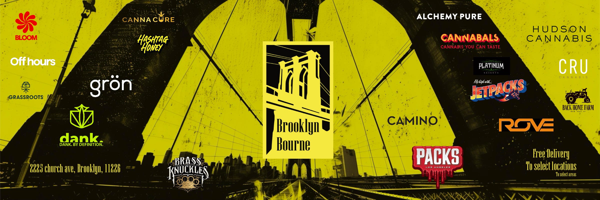 Brooklyn Bourne Delivery listing banner