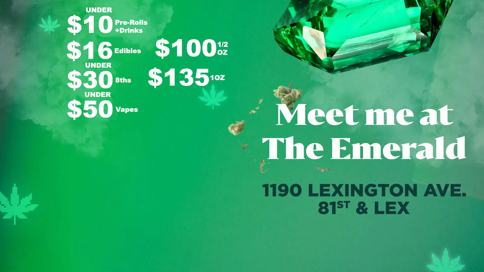 The Emerald Delivery - Carnegie Hill / Yorkville listing banner