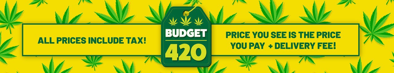 Budget 420 listing banner