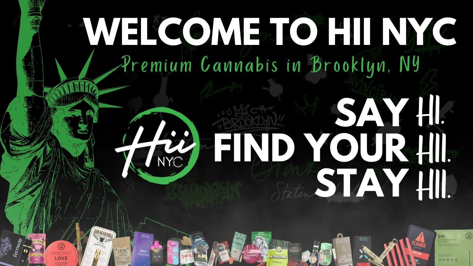 Hii NYC - Brooklyn Delivery listing banner