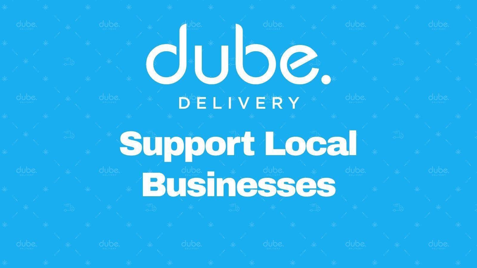 DUBE Delivery - Oakland listing banner