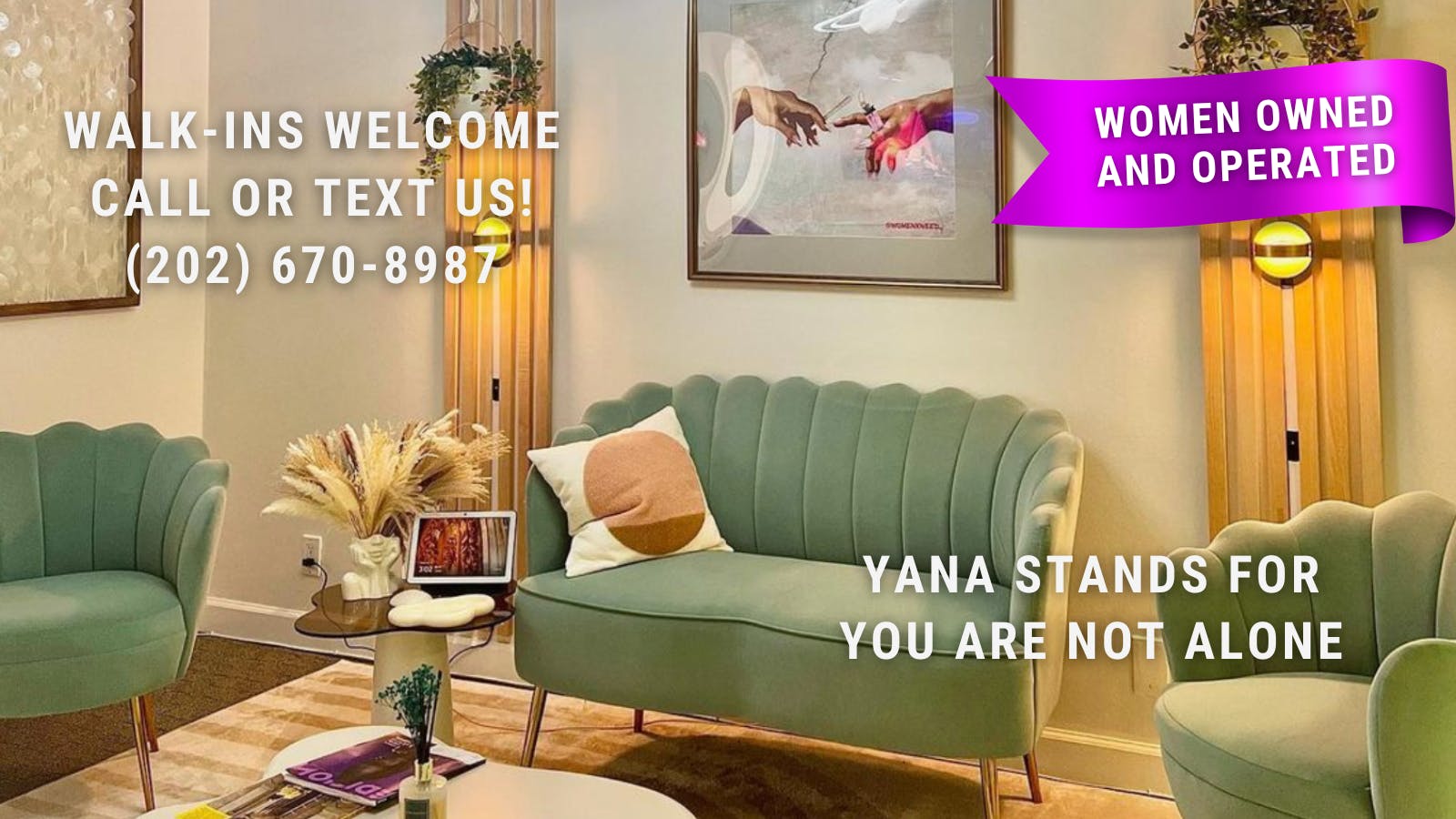 Yana Wellness Center - Delivery listing banner
