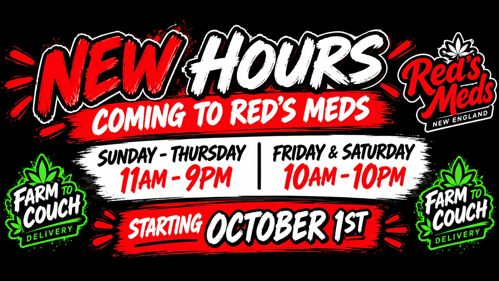 REDS MEDS NEW ENGLAND listing banner