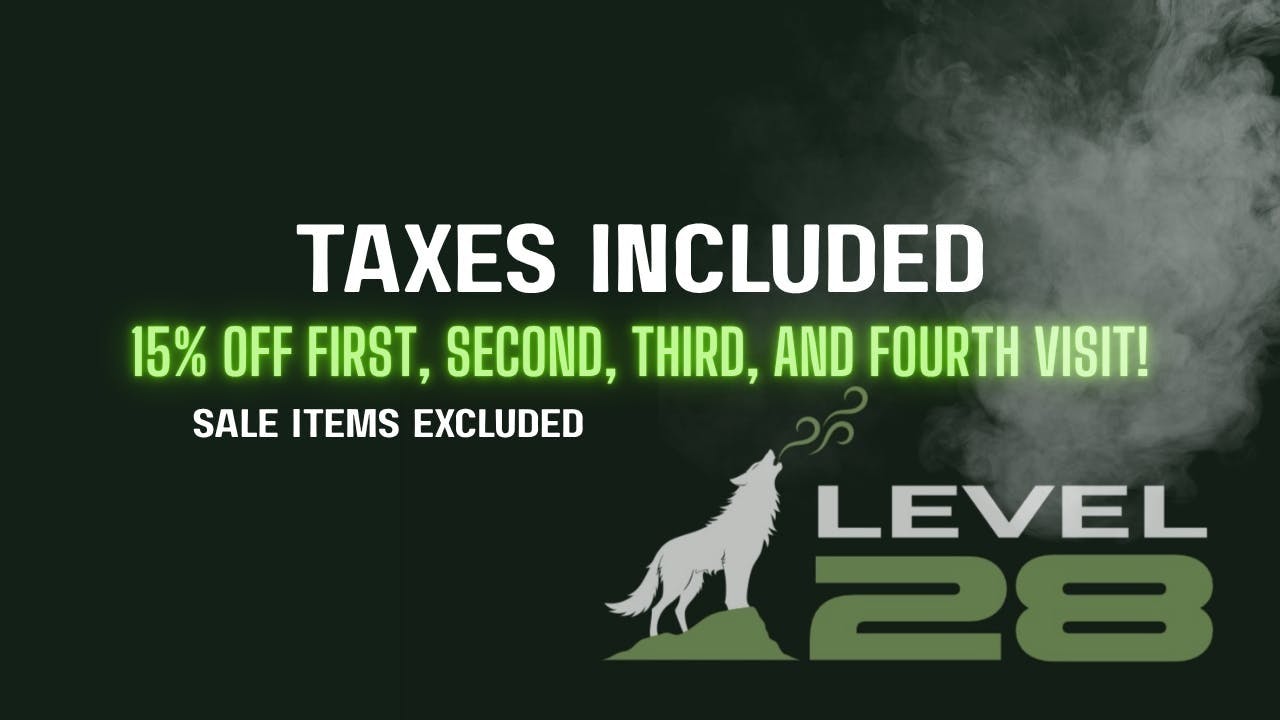 Level28 - All Taxes Included listing banner