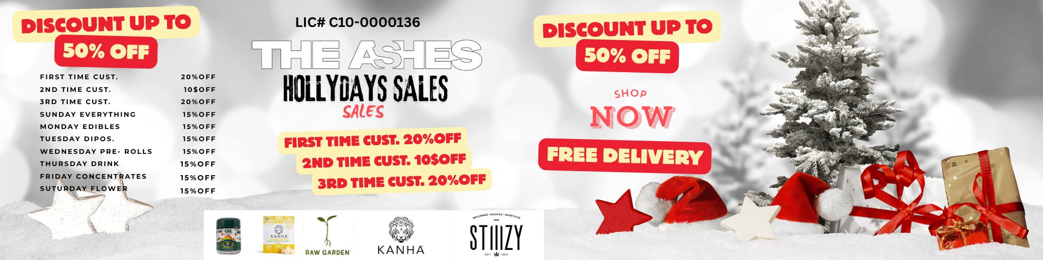 THE ASHES- Glendale listing banner