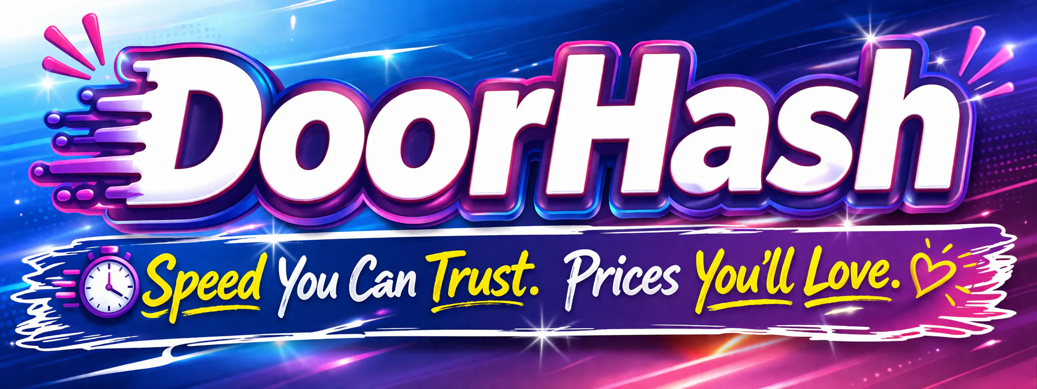 Doorhash listing banner