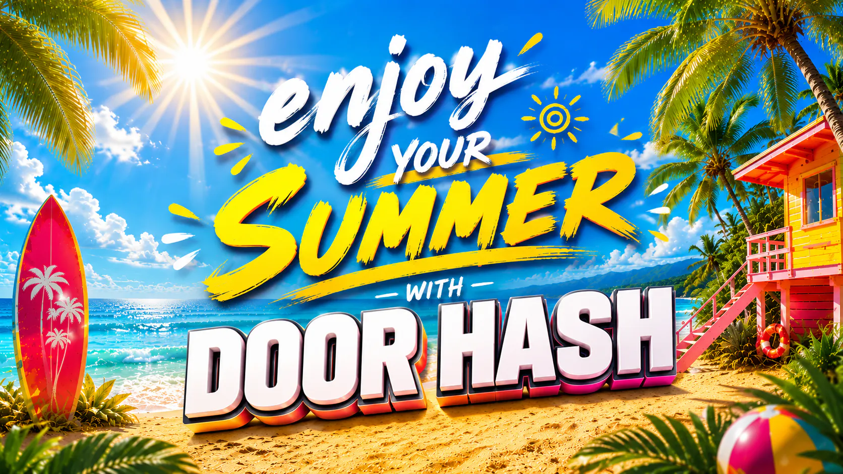 Doorhash listing banner