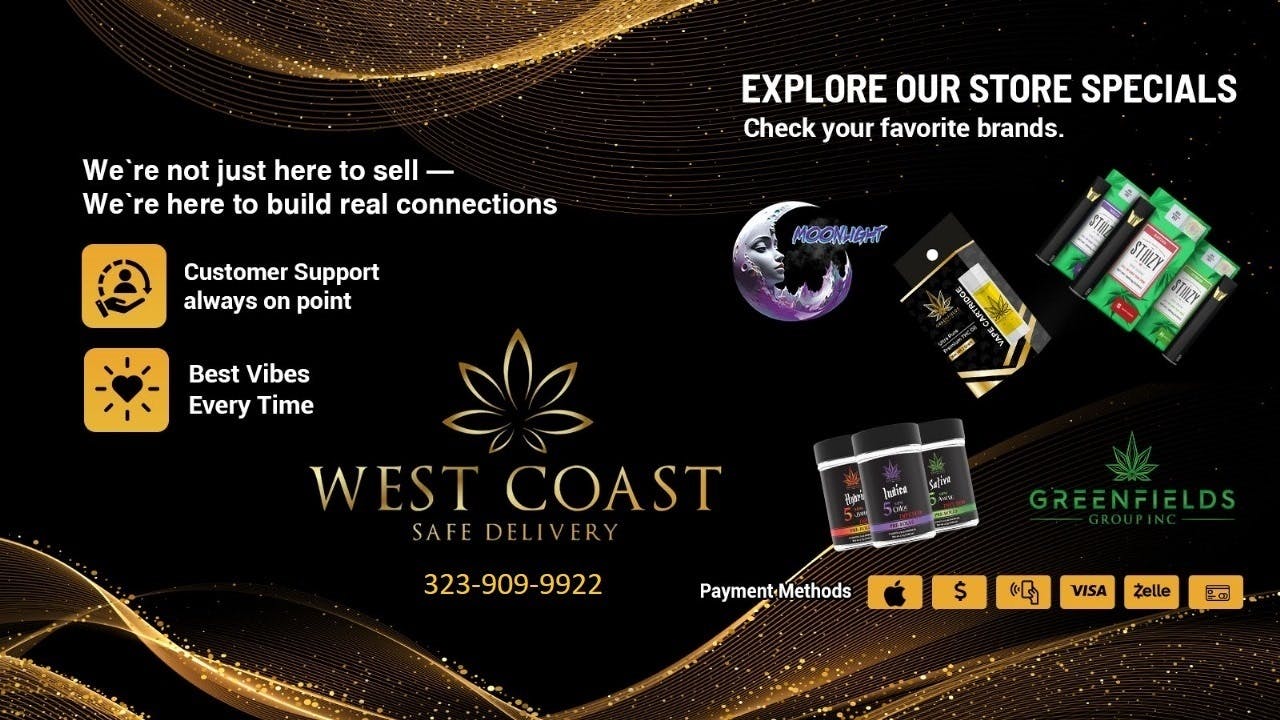 West Coast Safe Delivery listing banner