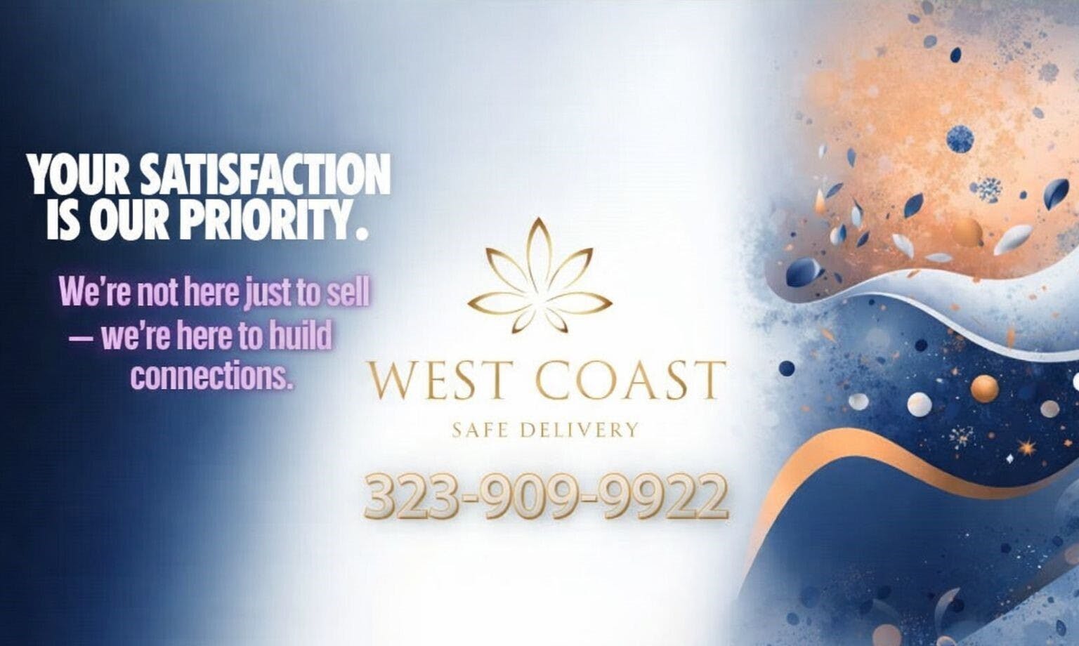 West Coast Safe Delivery listing banner