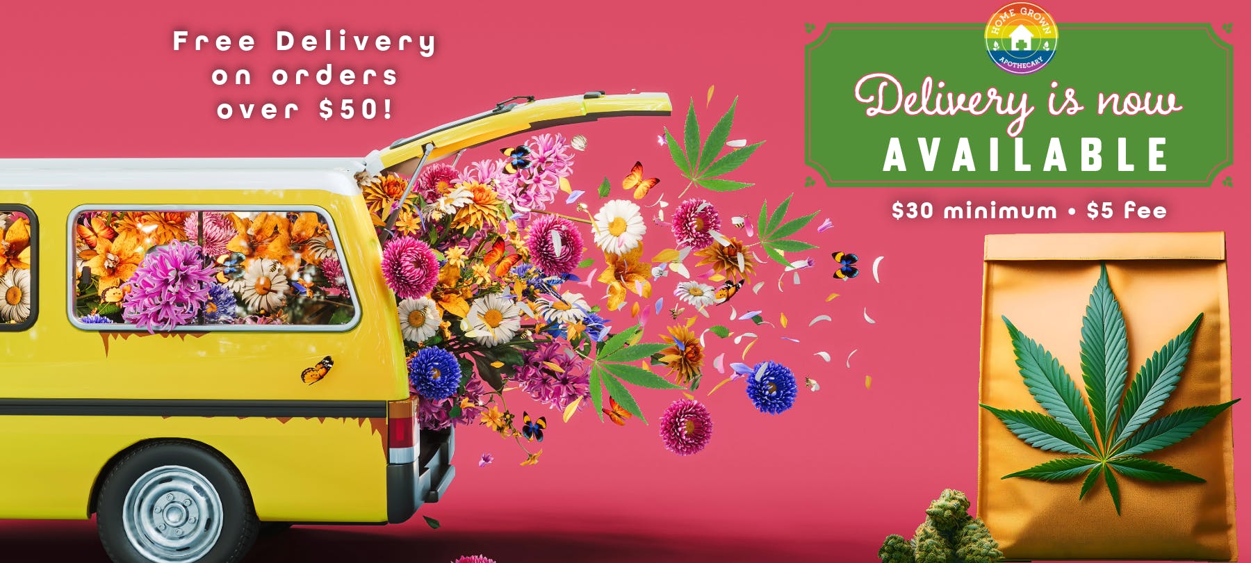 Home Grown Apothecary listing banner