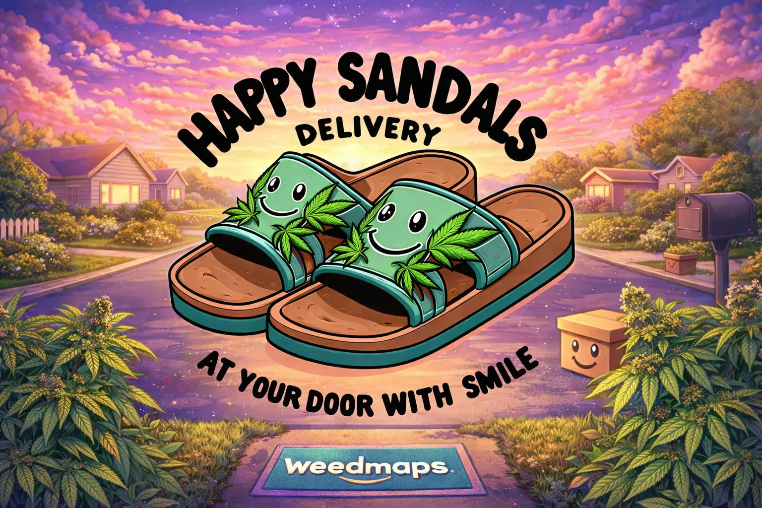 Happy Sandals Delivery listing banner