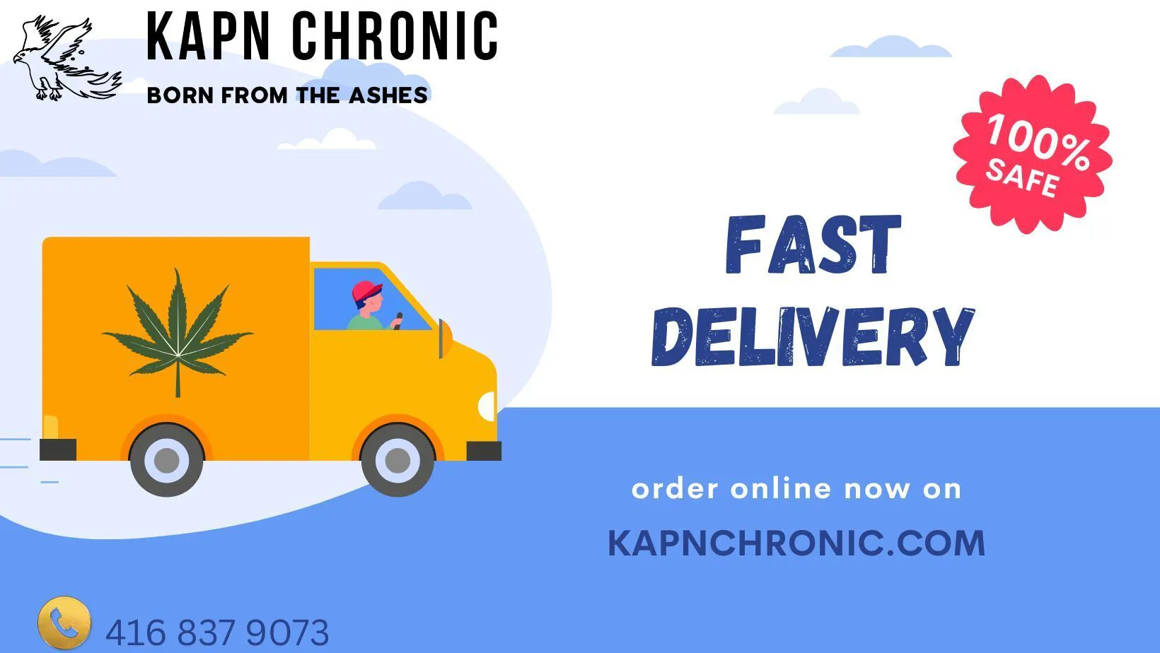 Kapn Chronic - Delivery Bowmanville listing banner