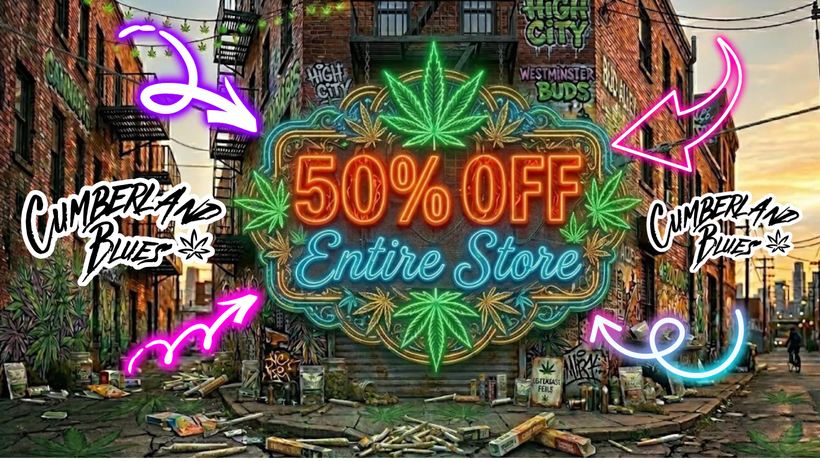 Cumberland Blues Delivery - Corona listing banner