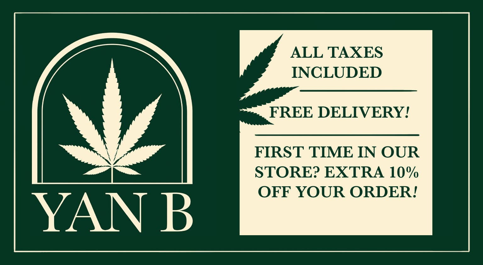 YB Delivery - Corona listing banner