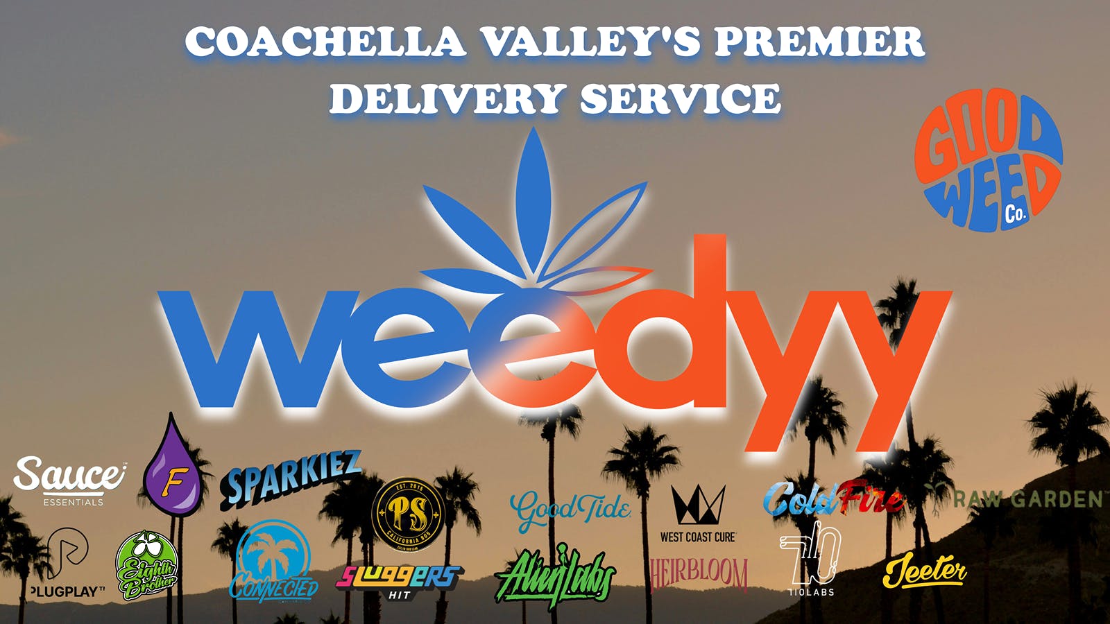 Weedyy - Palm Desert listing banner