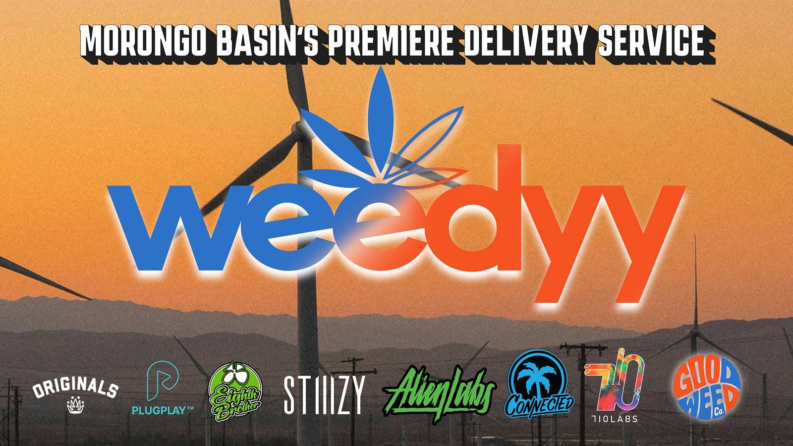 Weedyy - Yucca Valley listing banner