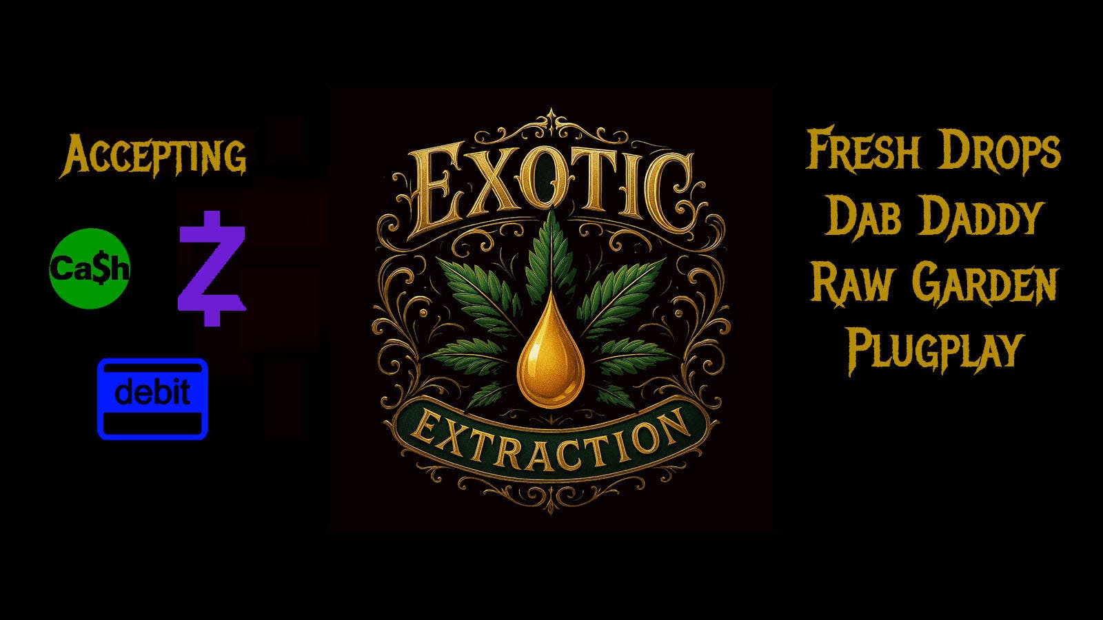 Exotic Extraction Delivery - Temecula listing banner