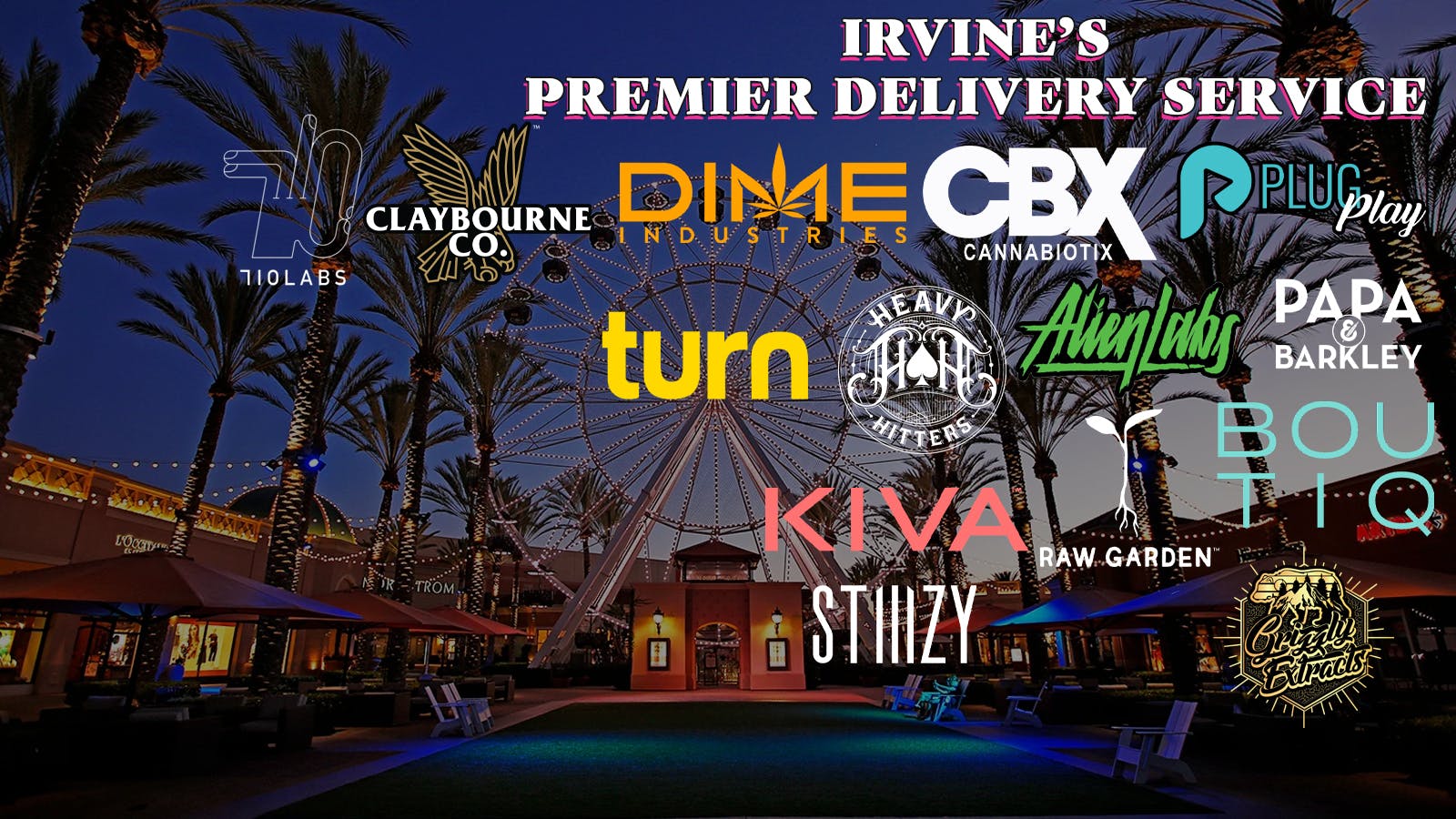 Weedyy - Irvine listing banner