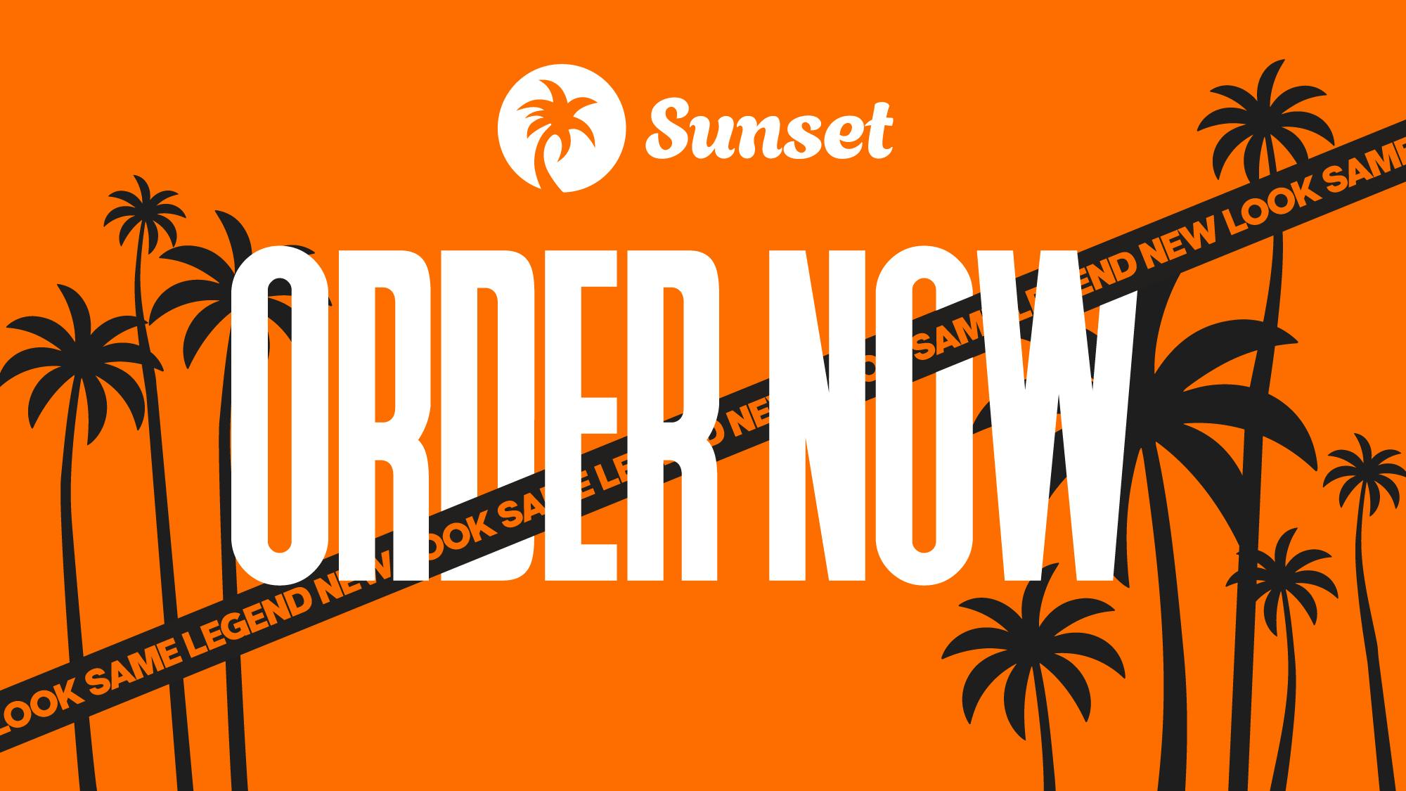 Sunset listing banner