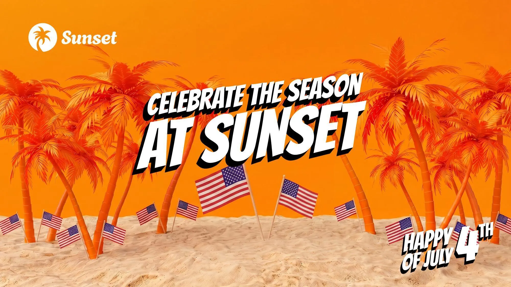 Sunset listing banner