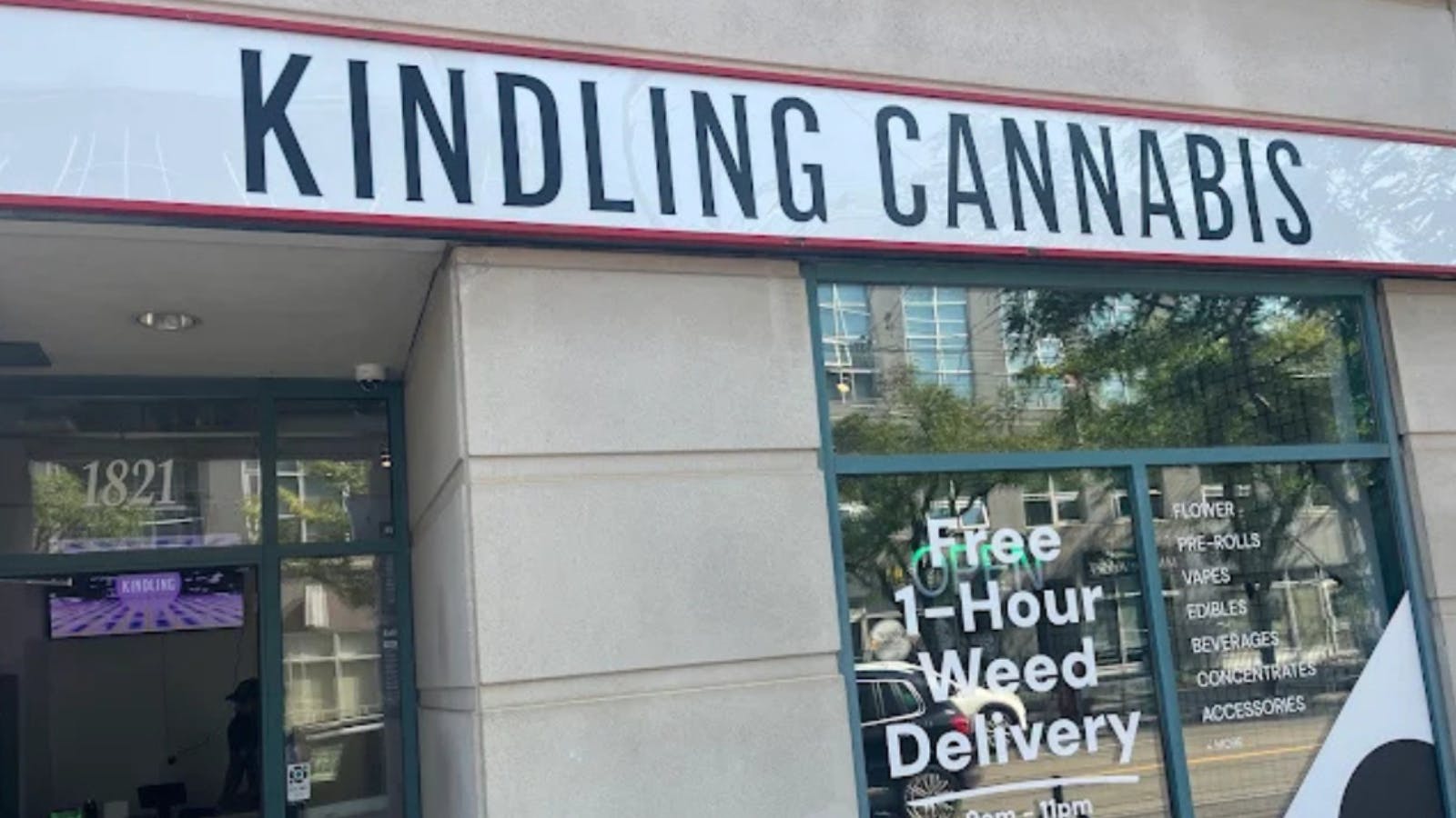 Kindling Cannabis Beaches - Delivery listing banner