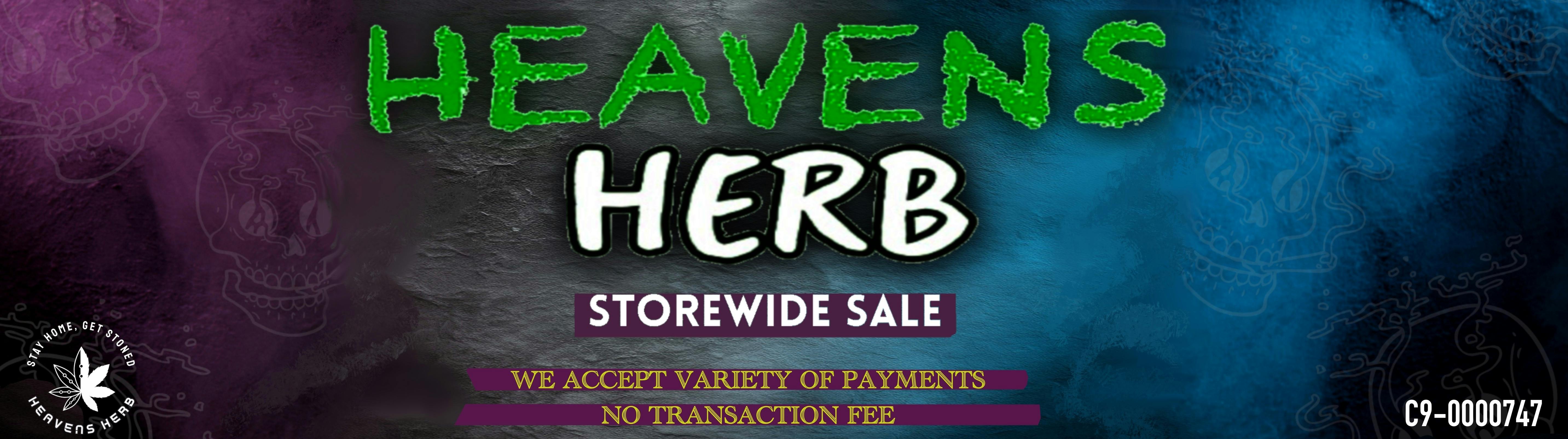 Heaven's Herb listing banner