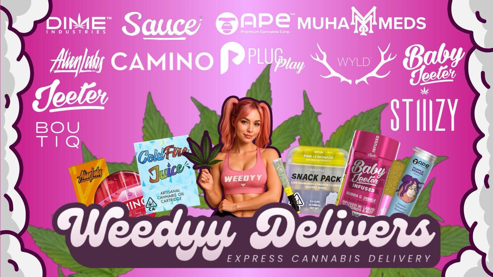 Weedyy - Fullerton listing banner