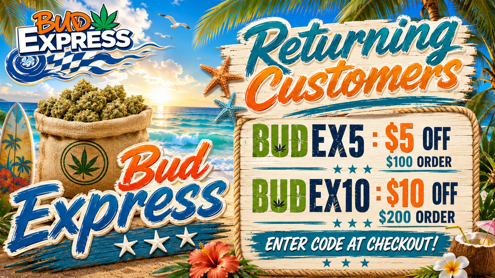 BudExpress - Gaslamp listing banner