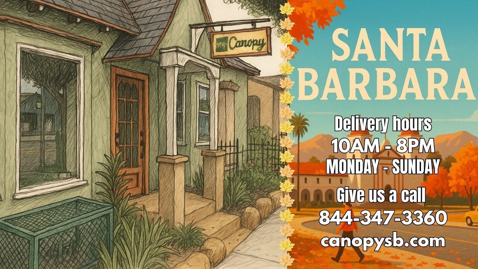 The Canopy listing banner