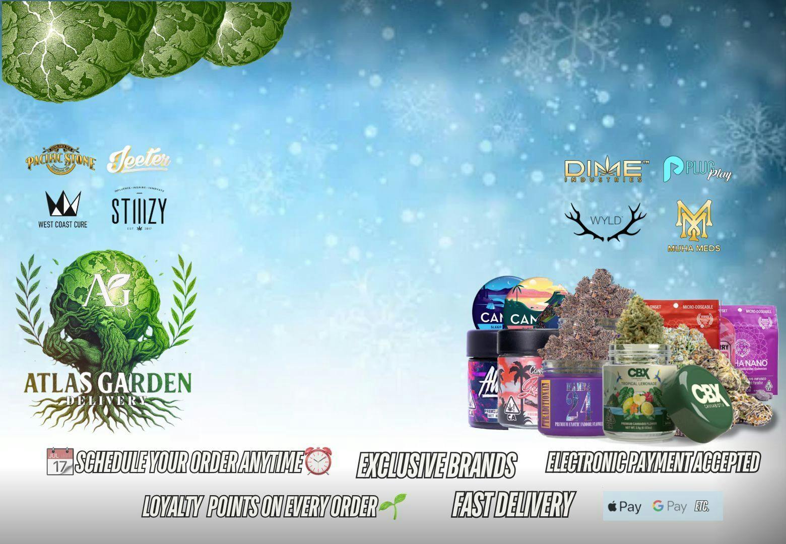 MGCD Delivery listing banner