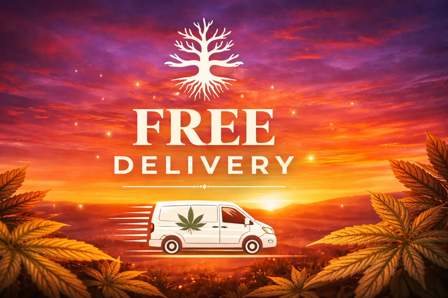 Fire and Oak Delivery listing banner