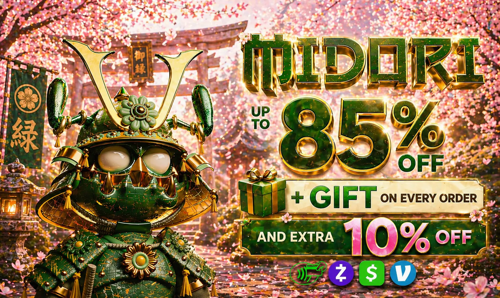 Midori Delivery listing banner
