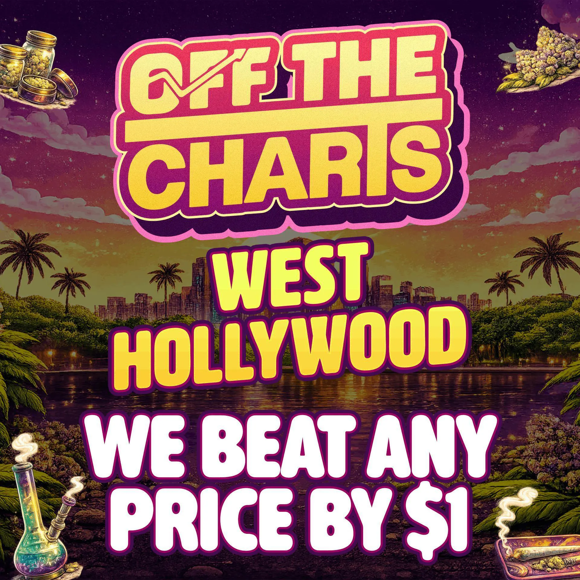 OFF THE CHARTS - WEHO Delivery