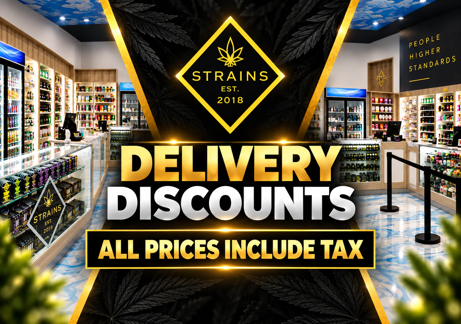Strains Adelanto - Hesperia Delivery listing banner
