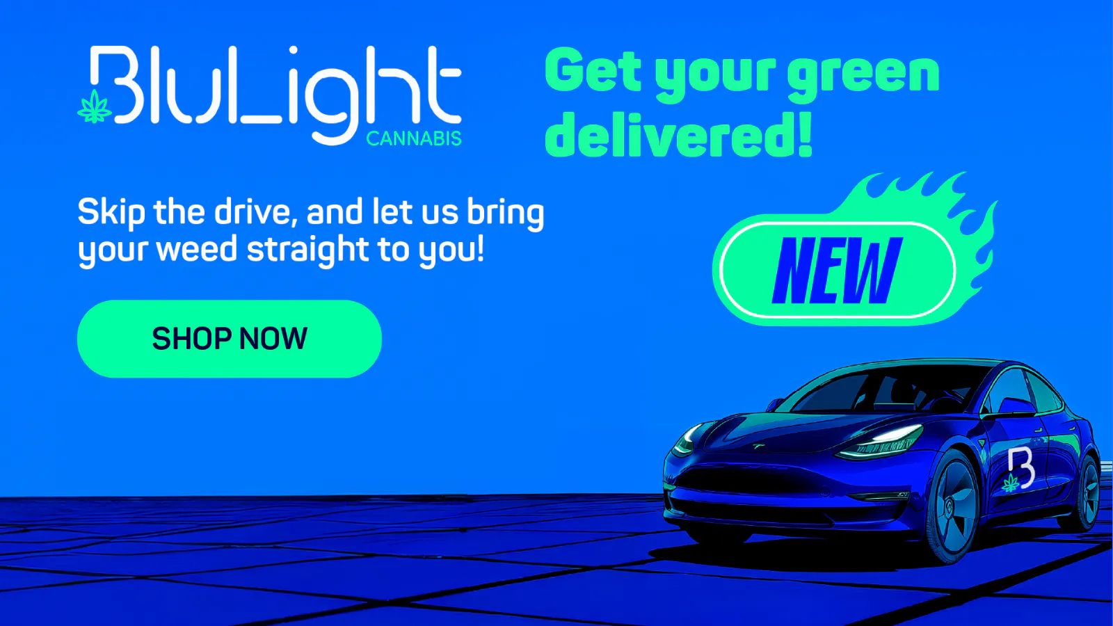 Blulight Delivery listing banner
