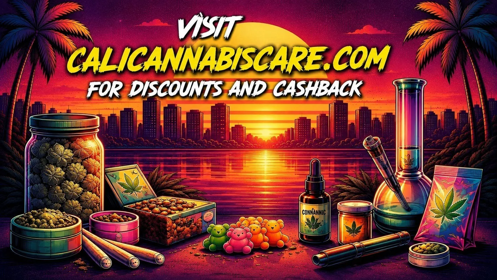 Cali Cannabis Care - Orange listing banner