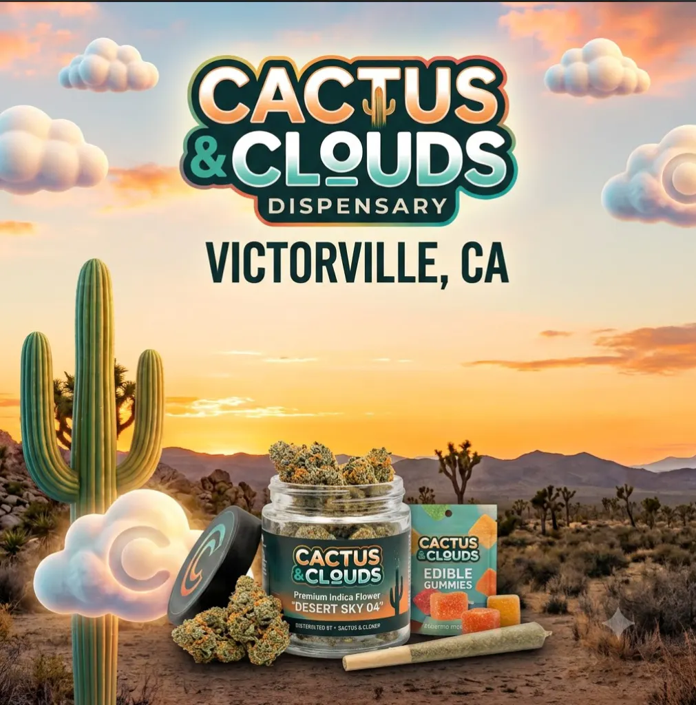 Cactus & Clouds Delivery listing banner