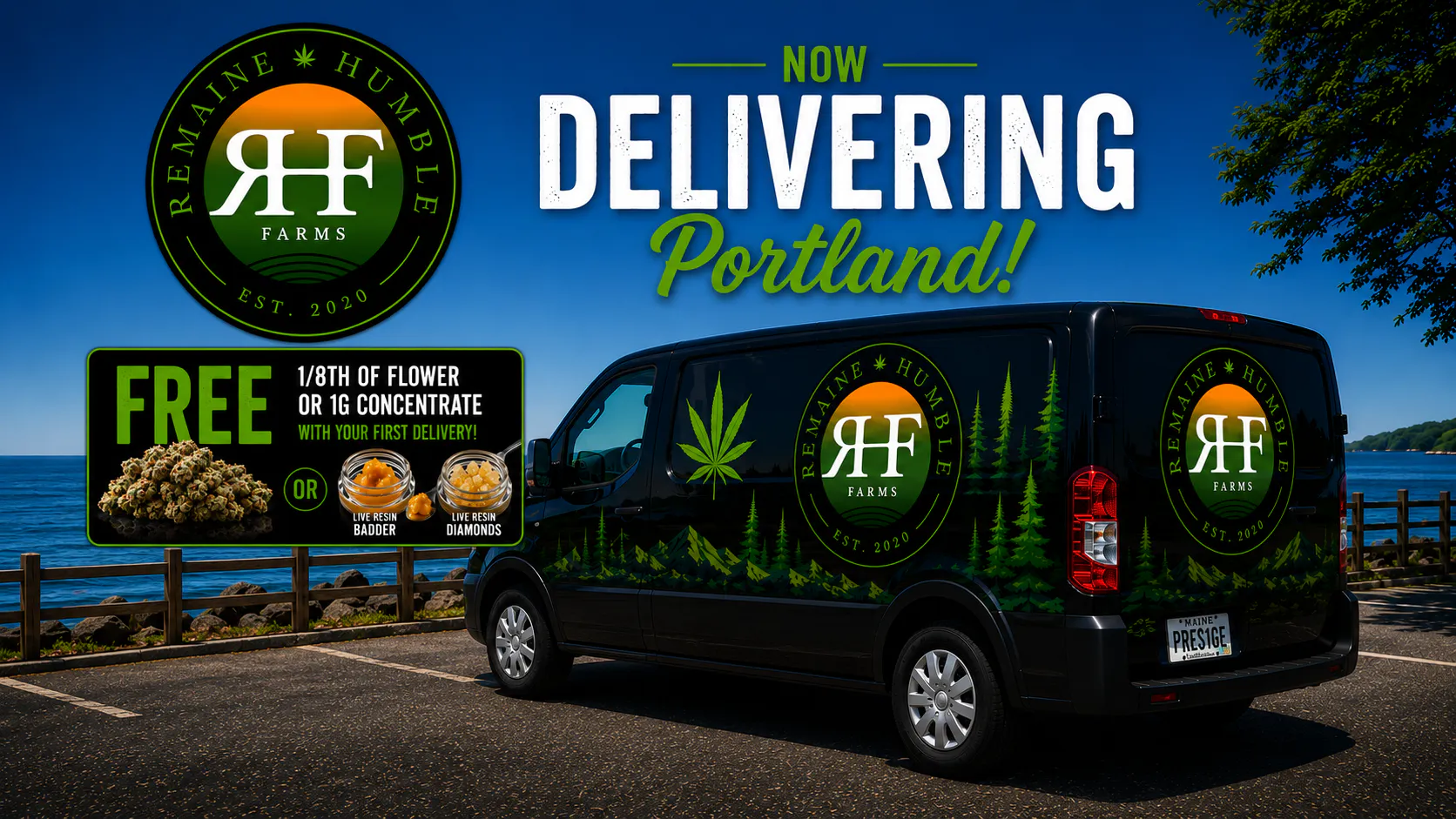 ReMaine Humble Delivery - Portland listing banner